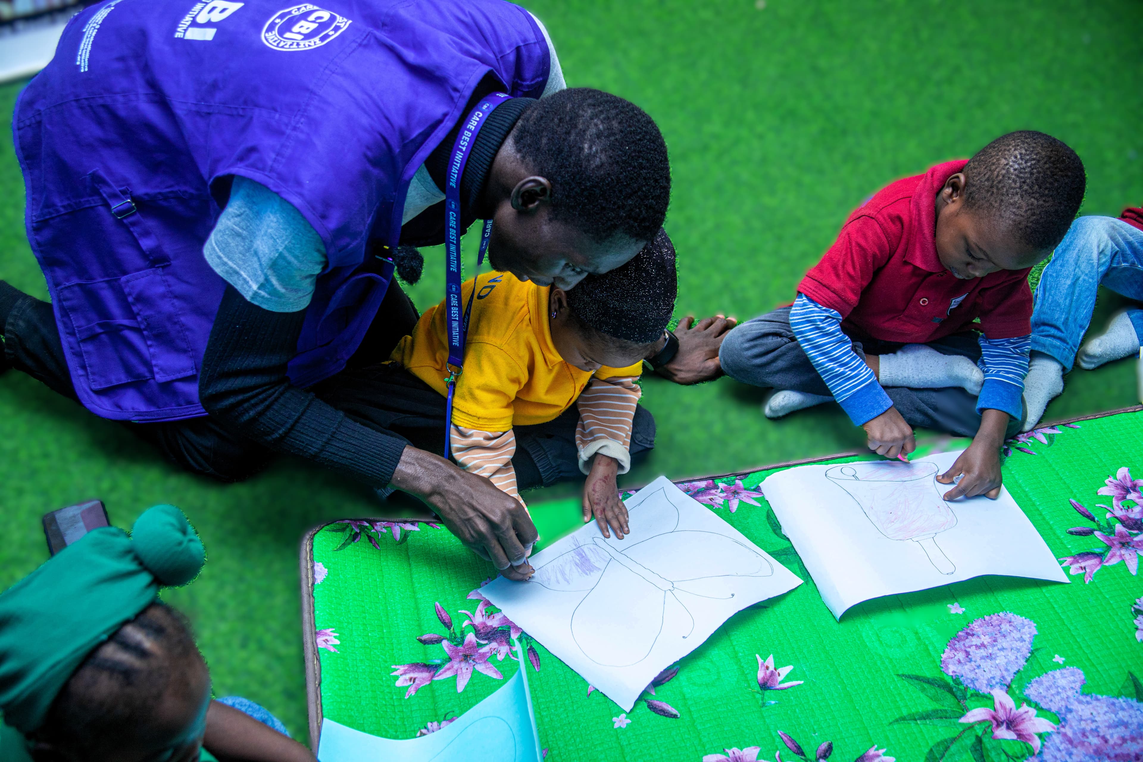 CBI teacher working one-on-one with a child